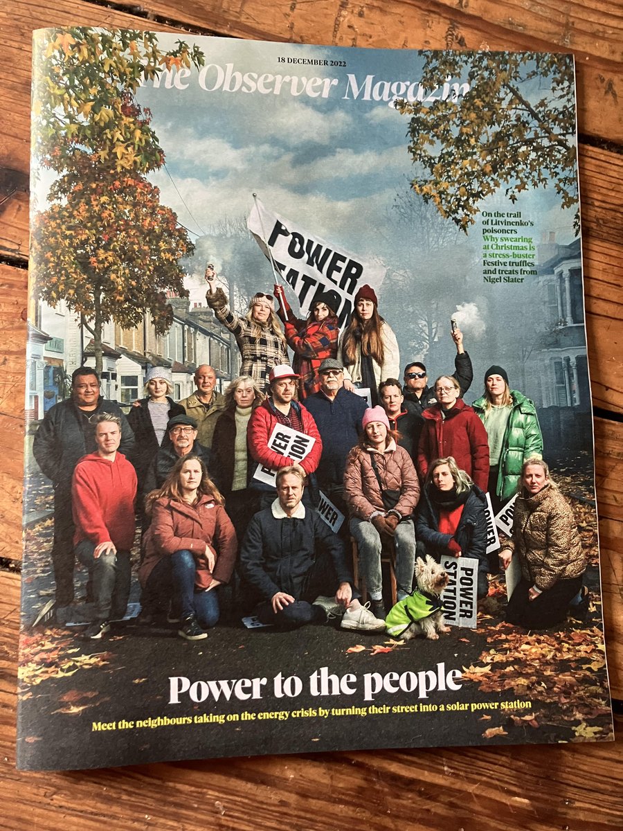 Thanks to so many people supporting from near and far the POWER STATION continues apace. Great article for some background theguardian.com/environment/20…