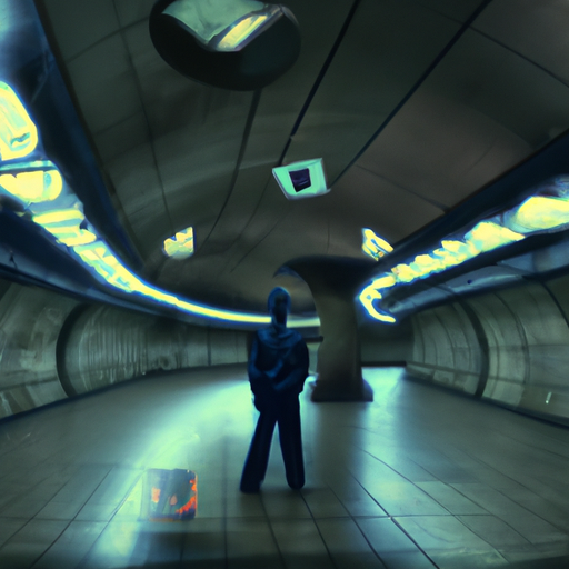 tunebotic's tweet image. Subway Station Revelation [prompt: subway station revelation in the style of a motion picture soundtrack album cover]

#HotelInsomnia by #ForTracyHyde
