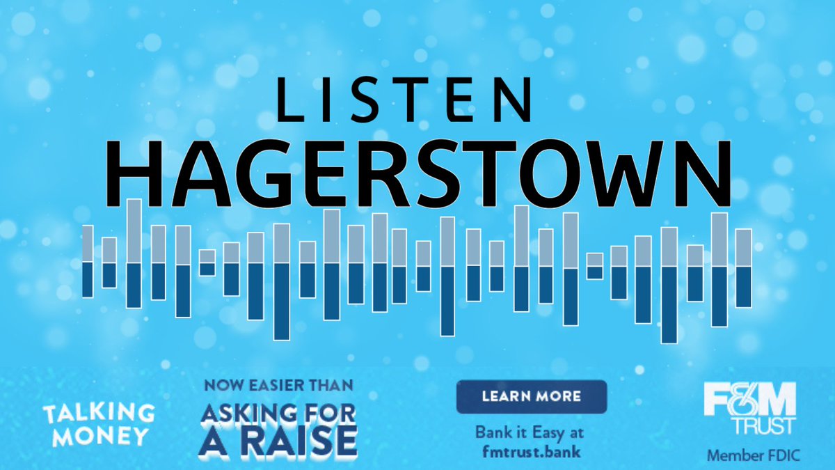 Delighted to announce @FMTrust as a sponsor of The Hub City Podcast Network at ListenHagerstown.com. F&M Trust. A community bank with a passion for the right financial solutions. That’s banking done your way. Learn more at bit.ly/FMTrust-Listen…