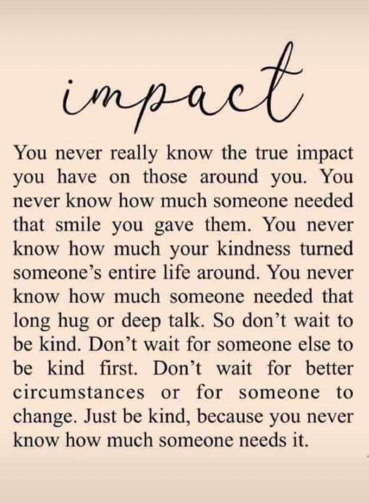 It is really tough at the moment, this is the time we need each other the most, don’t wait, don’t sit back , do the thing that is free and makes an impact. @uhbtrust we will move forward in this #YearofKindness #OneTeam . Let’s make a lasting impact today 💙