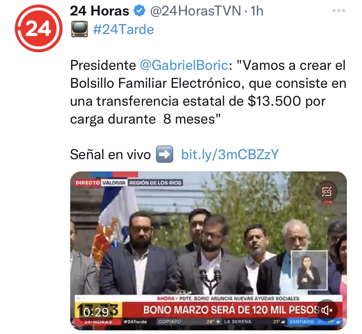 retiro100x100's tweet photo. 🚨PASEN Y VEAN‼️Una vez más la RATA MISERABLE de @GabrielBoric meando al PUEBLO DE CHILE 🇨🇱‼️ A NO SOLTARNOS POR EL #SextoRetiro junto a @PamJiles ‼️BASTA DE ABUSOS‼️ https://t.co/uQvumdxxx8