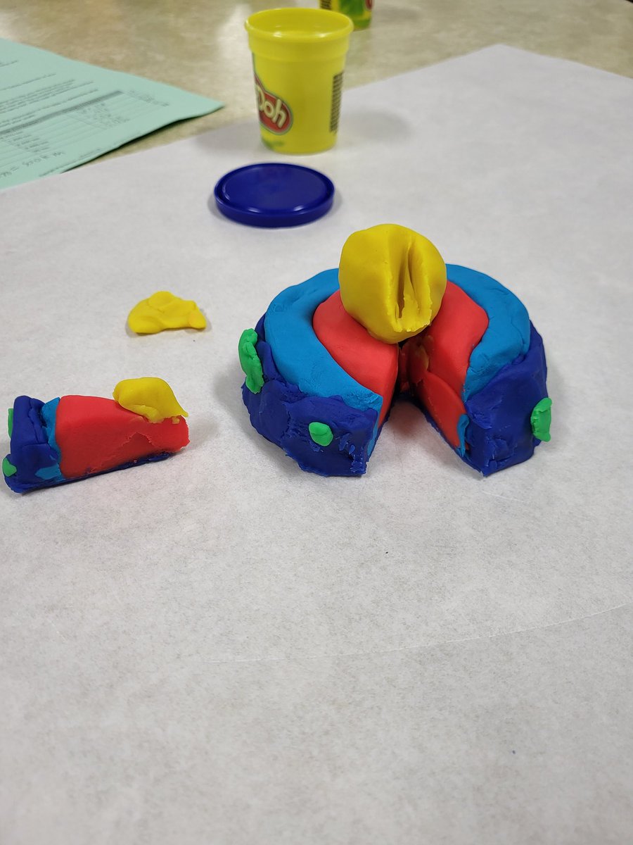 jmclain228's tweet photo. 6th Graders modeling the layers of the earth. https://t.co/uiHRK6W7tk