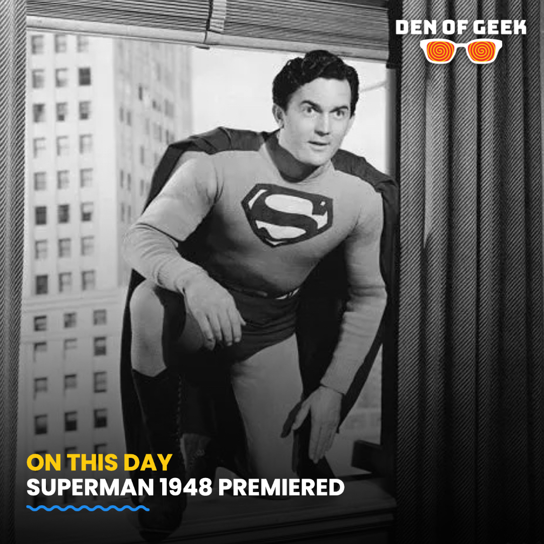 On this day in 1948, the Superman movie serial premiered its first chapter, starring Kirk Alyn as the first live action Man of Steel of the screen!