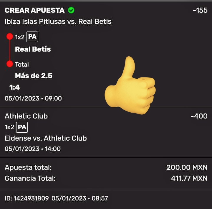 PicksJafar's tweet photo. Primer pasito #escalera de $200 a $1,000 para aumentar el Bank https://t.co/crRE0C5aN3