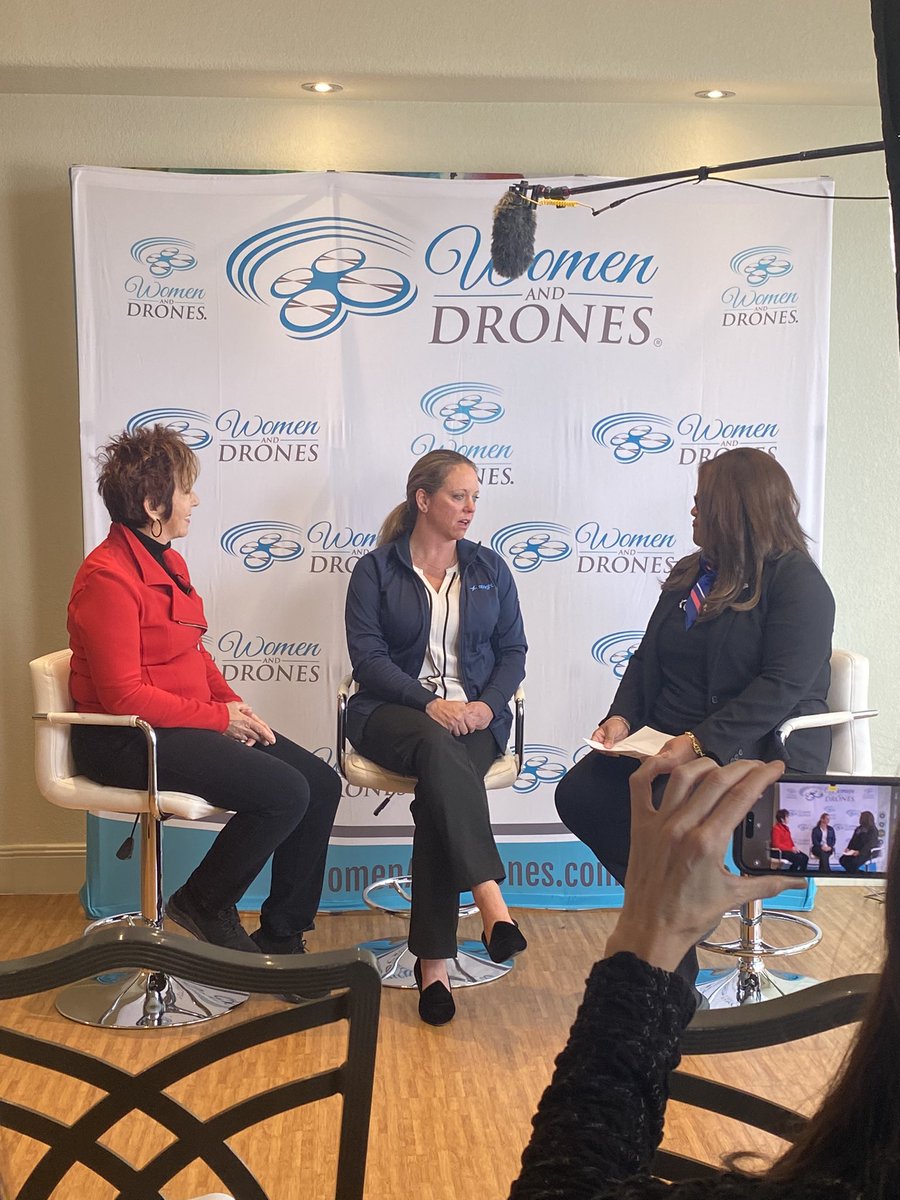 Super excited to be <a href="/CES/">CES</a> @WomenandDrones listening to <a href="/EileenLockhart/">Eileen Lockhart</a> of <a href="/GoSprightUAS/">Spright</a>, Bronwyn Morgan and Dr. Robin Murphy  discussing drone BVLOS in the real world!