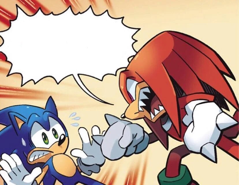 KNUCKLES! tweet media