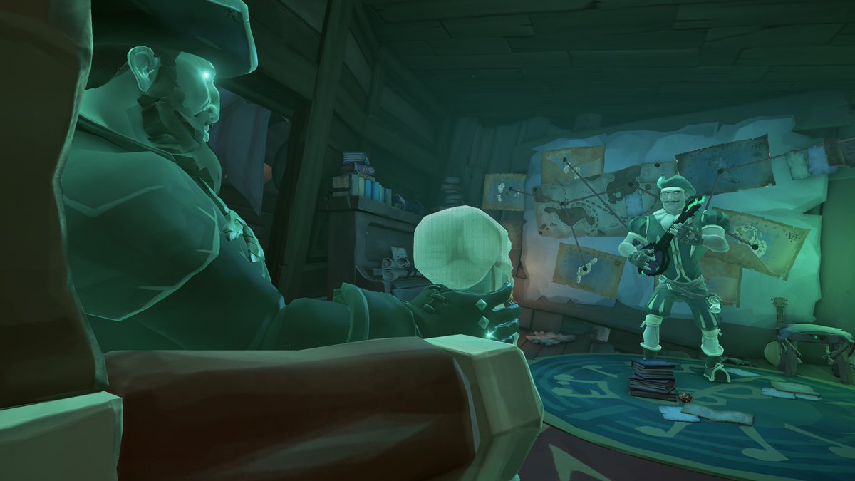 CaptainMcEire's tweet photo. Arrgh, you there! Bard! Play me a tune for all the pirate legends to hear! #Seofthieves #BeMorePirate #Twitch https://t.co/Ypnkk9V0Ua