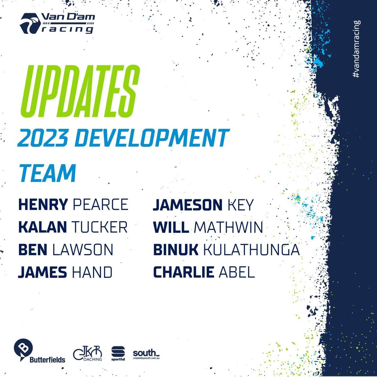 tempo_systems's tweet photo. Henry Pearce selected onto Van Dam Racing development team for 2023. New level commitment paying off. Next stop @AusCyclingAus Road Nats. https://t.co/xRssmucIwa