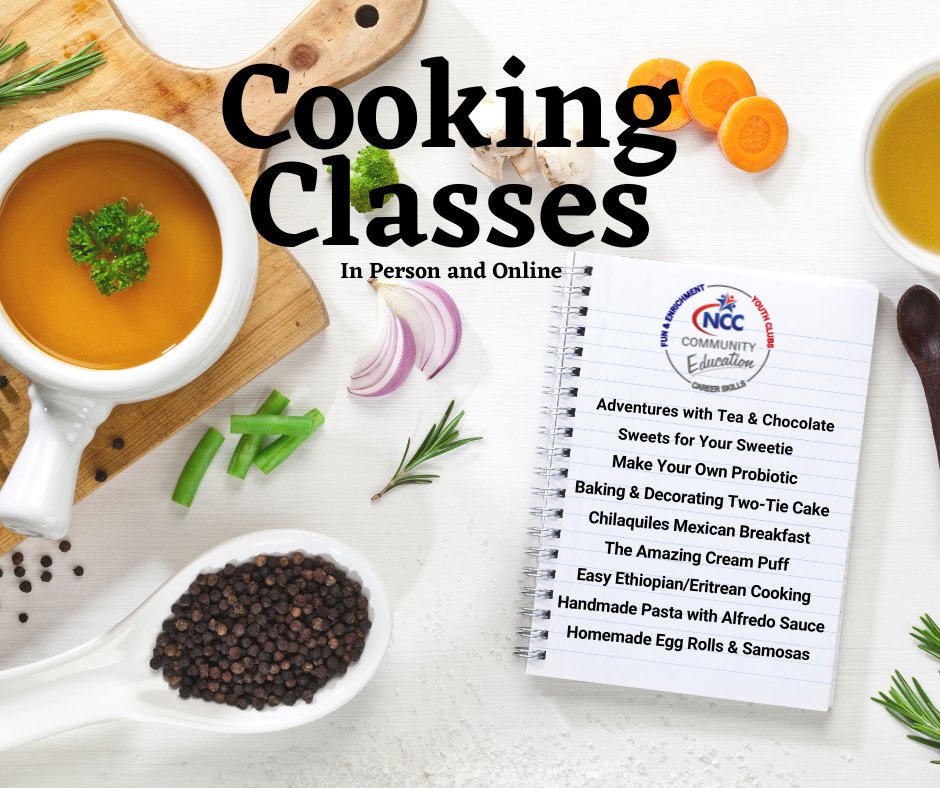 communityedNCC's tweet photo. We've got something for you!  
Check out our Winter/Spring 2023 classes
https://t.co/tRp6lYUwM3 https://t.co/4stkPaH5OZ