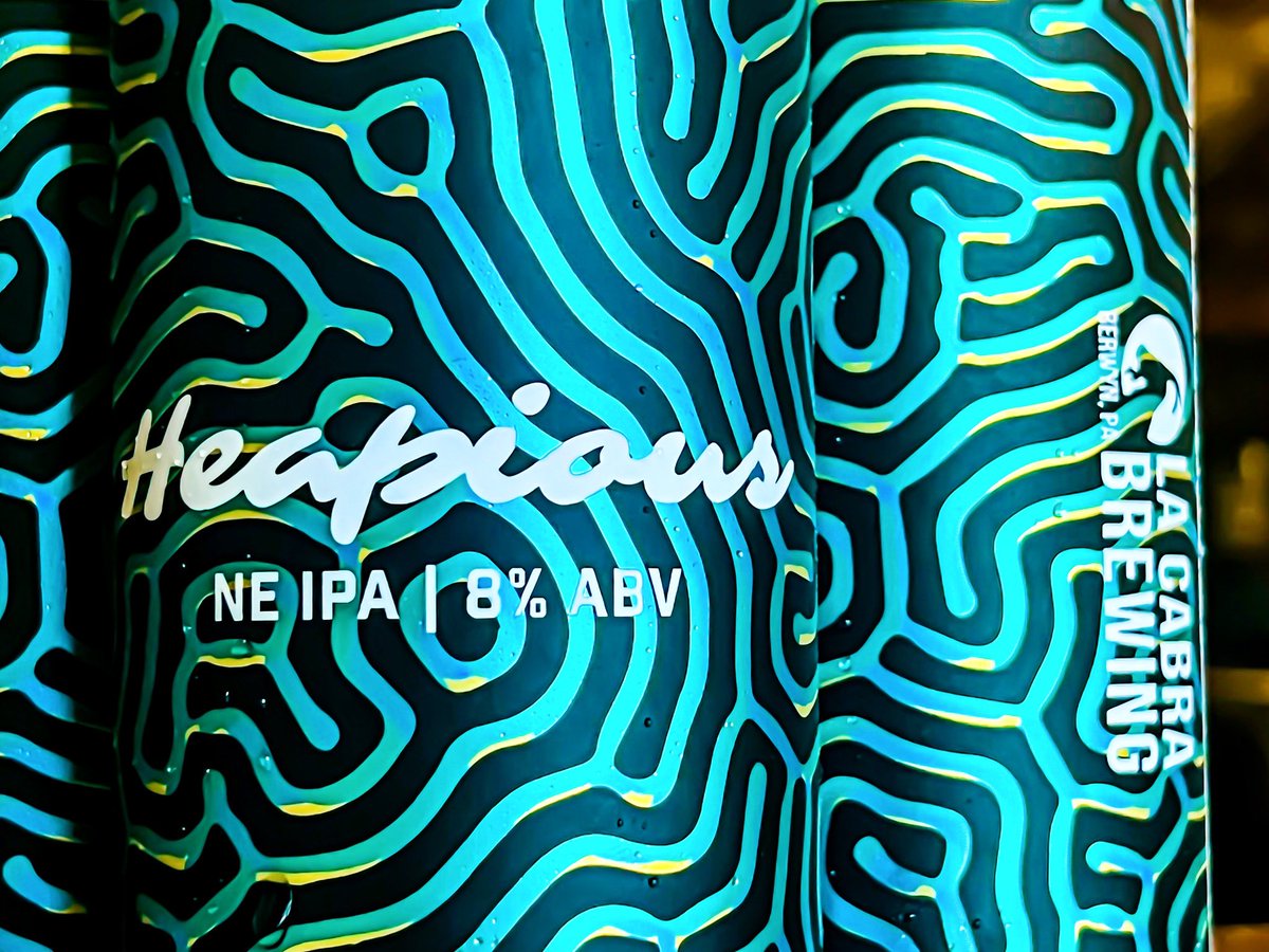 Available now in the Beer Fridge —> 4packs of Heapious (8% NE DIPA). 

Brewed with an eye-watering amount of Idaho 7, Simcoe, Galaxy, lactose and good-good. Heapious is soft and citrusy with a dank grassy finish. No hops were boiled in the making of this beer.