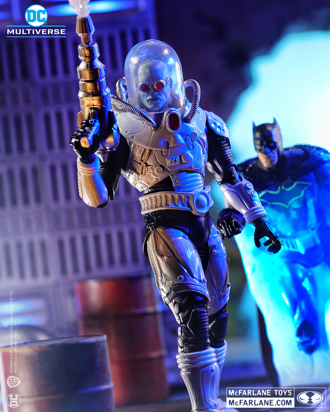 DC on X: FREEZE! Victor Fries as Mister Freeze makes his McFarlane Toys  debut. Available for pre-order now. ➡️   #MisterFreeze #VictorFries  / X