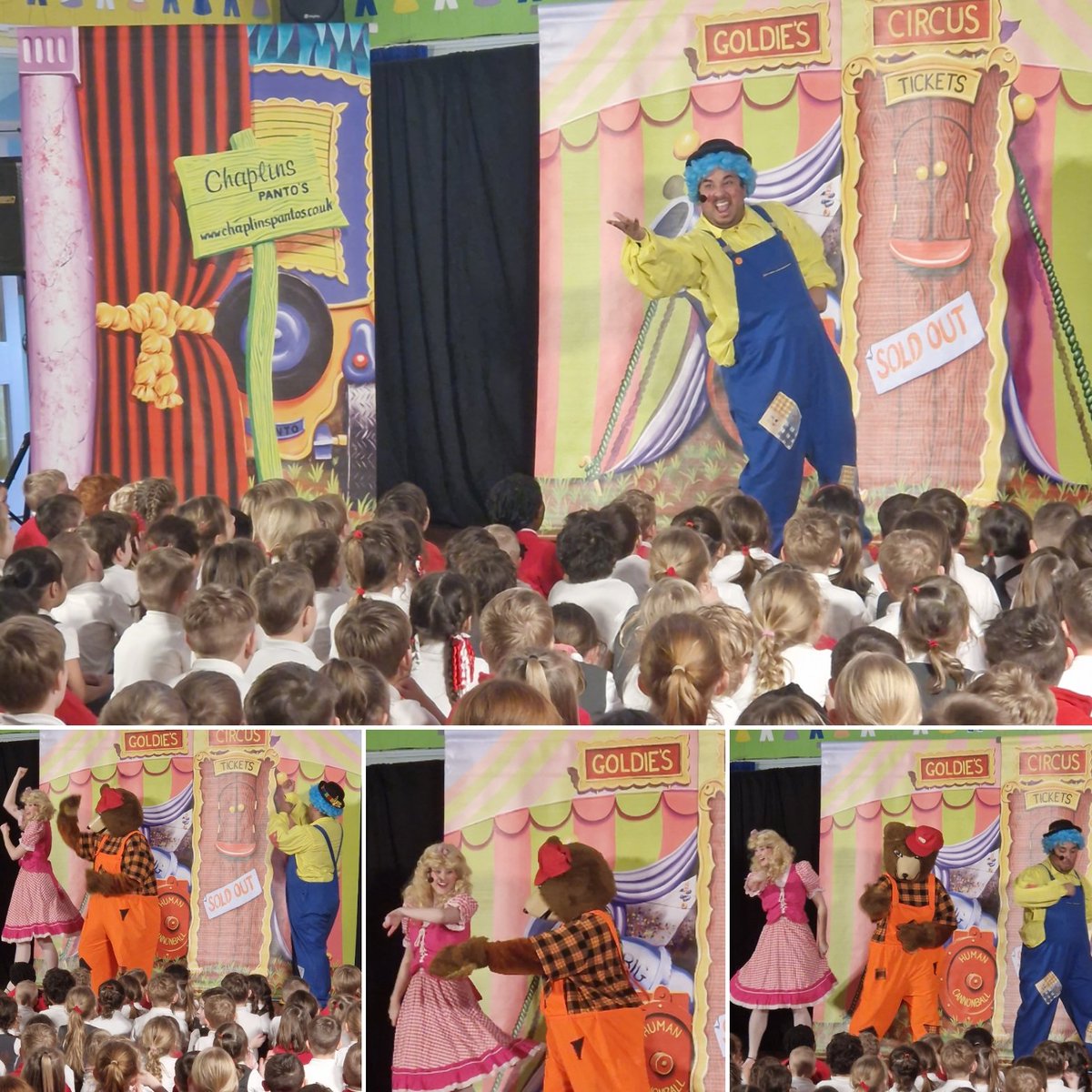 A huge thanks to the cast of Goldilocks &amp; the Three Bears, <a href="/ChaplinsPantos/">Chaplins Pantos</a> who wowed us with a thoroughly interactive experience, OH YES THEY DID! Our fantastic SSA provided such an enriching opportunity for our children 🧸🧸🧸🎤🎶 We are so lucky❤️#education #enrichment