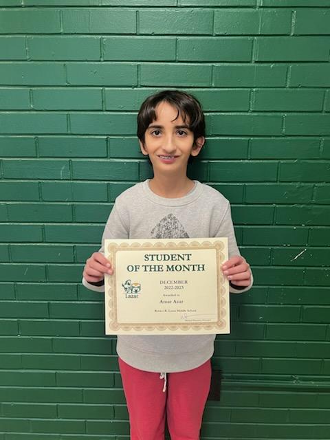 LazarMTPS's tweet photo. Congratulations to our Students Of The Month.... Great job!! #Lazarproud https://t.co/H3Azzq7vFr