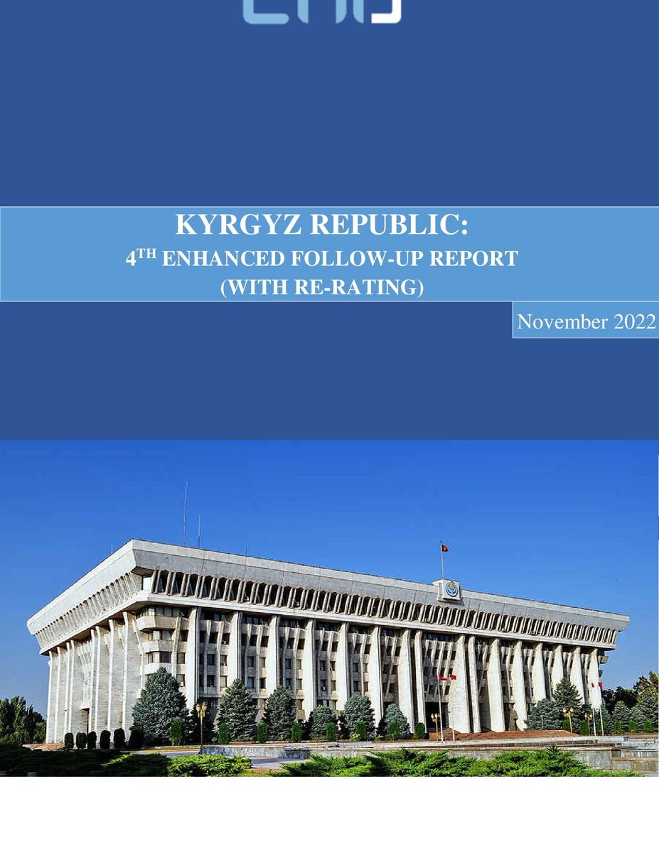 EurasianGroup's tweet photo. The 4th progress report of the Kyrgyz Republic was approved during the 37th EAG Plenary meeting and is already available on the EAG website.
https://t.co/rnWW1jAHEy https://t.co/UMw5bI69EW