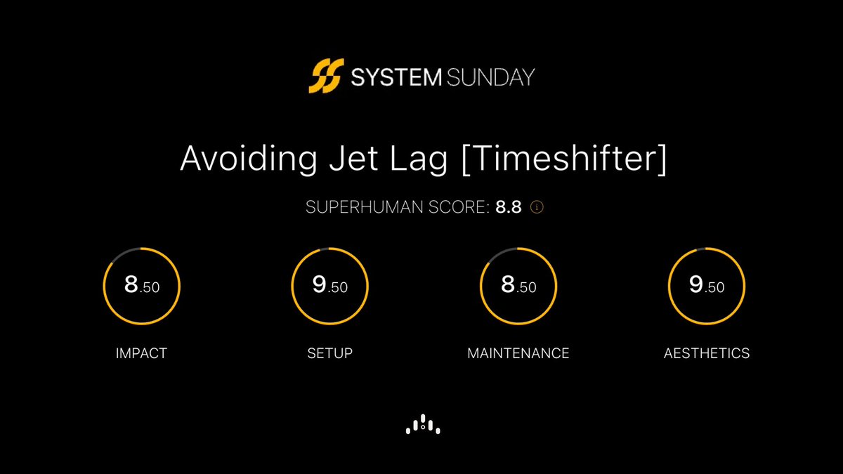 timeshifterapp's tweet photo. We love this review of our jet lag app by Ben Meer (@SystemSunday): https://t.co/7b3fDkVuFJ

#jetlag #circadian #science #timeshifter #app #timeshifting https://t.co/HUW6M0Gfpr