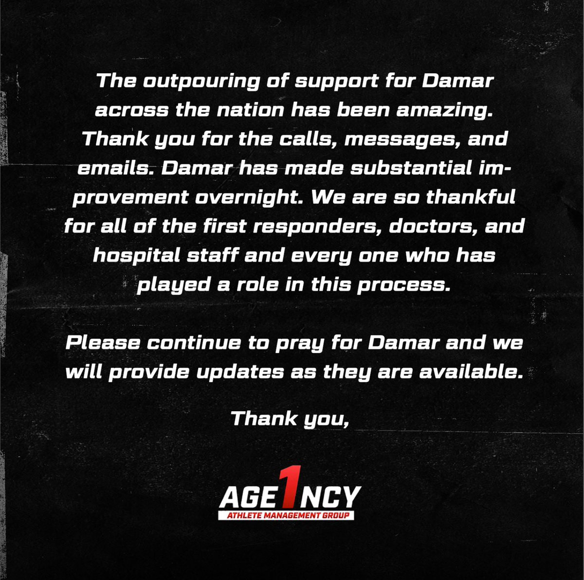 Agency 1 Sports tweet media