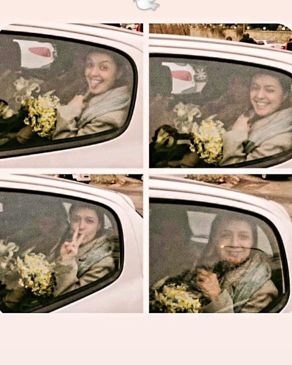 The Oscar winner Taraneh Alidoosti is out of jail. And without a hajab. She’s still defiant. But she’s not out of the woods yet. Pray she will be OK. . #taranehalidoosti #freeiran