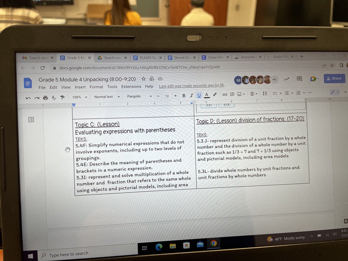 Great unpacking tools for 5th grade! ⁦<a href="/MathBrains/">Rebecca Jahr</a>⁩ #AldineOwns2023
