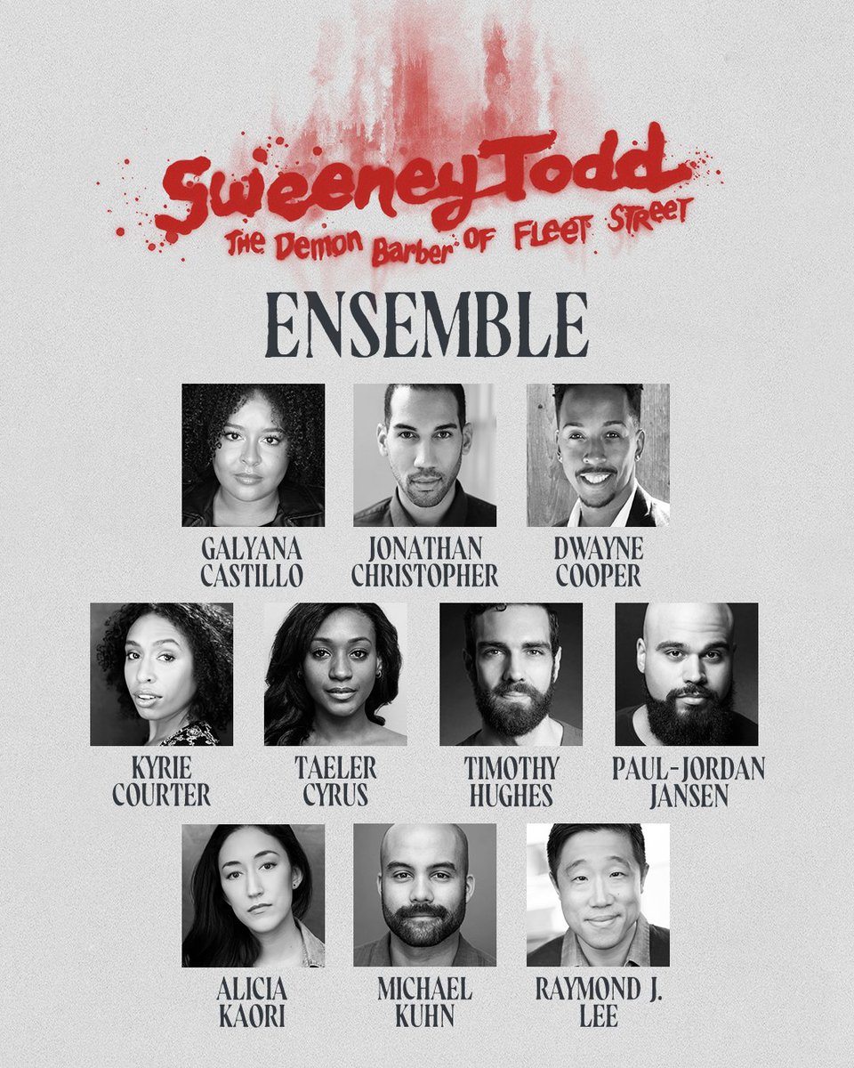 SweeneyToddBway's tweet photo. These are my friends. #AttendTheTale https://t.co/zxA6cE1pc1