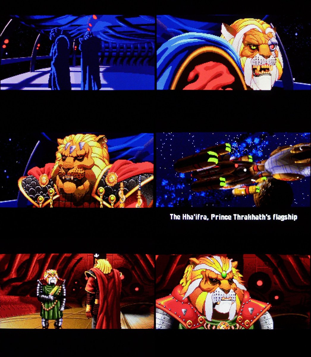 CthonianGkiller's tweet image. Los Kilrathi en WingCommander 2 molan, y lo sabes. #WingCommander2