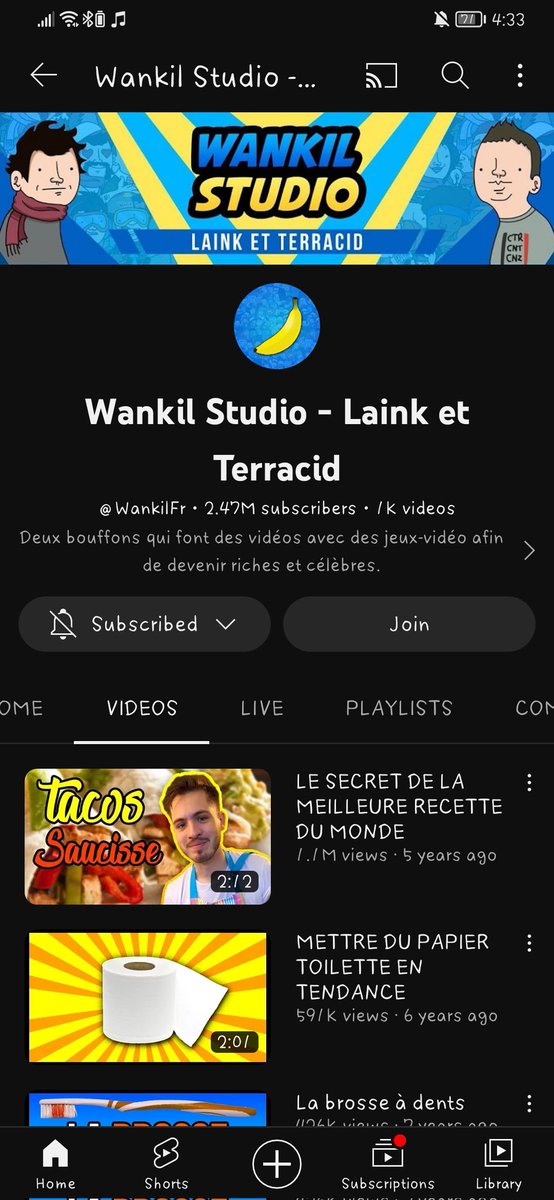 SoryTW22's tweet photo. Les gars.. J'suis la seule à avoir plus aucune videos de Wankil dispo?? J'suis à l'ouest où ? J'ai loupé un truc !! @terracid https://t.co/DtY6cYHsdo