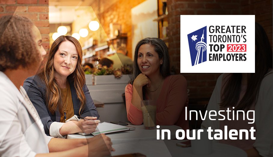 Being recognized as one of Greater Toronto's Top Employers for 2023 reflects Thales’ world-class workplace culture, which combines excellence in employee communication, training &amp; skills development, health &amp; family benefits, and more: bit.ly/3QjUd7b #TopEmployers2023