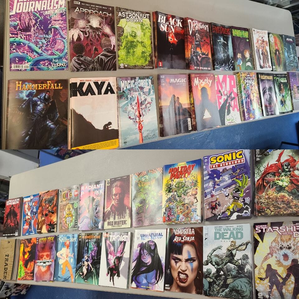 rebelbasecomics's tweet photo. The indies have arrived!!!

We will have the shelf stocked and ready to go at open

Stay Tuned for stories on New Release Toys!!

#Comics #comicbooks #newcomicbookday #rebelbase #rebelbasecomics #charlottenc #localcomicshop https://t.co/qB6guEdnhi https://t.co/L3ZpB600wi