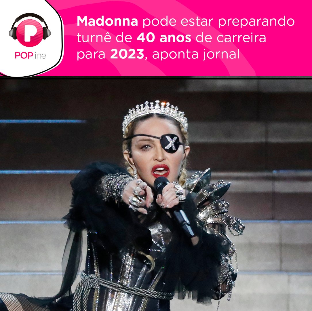 POPline's tweet photo. .@Madonna, fazendo uma turnê de hits? Jornal afirma que sim, veja!
https://t.co/P8Y3LV4hIH https://t.co/Hr9LrnuH1h