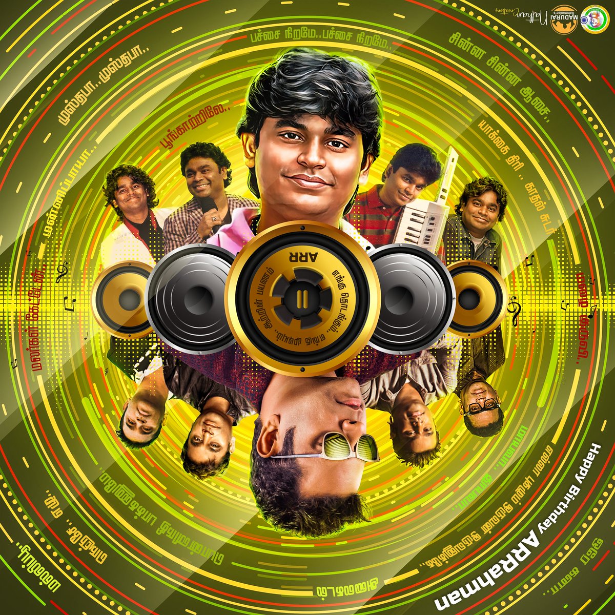 Appreciation tweet for CDP 💚  

Designed by <a href="/SenthilnathanKs/">Senthilnathan</a> 👌🪄 #HappyBirthdayARRahman <a href="/arrahman/">A.R.Rahman</a> 

2Ks ARR                    90s ARR