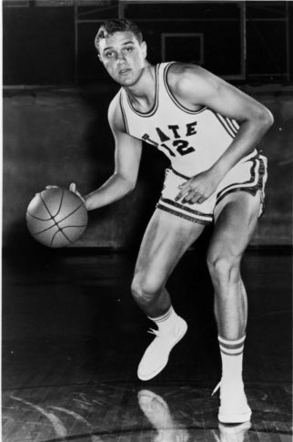 WesDurham's tweet photo. Late 2nd half last night, #DanBonner and I talked about the โ72 @PackMensBball team, which featured sophomore, Tom Burleson. This is the guy I was talking about. Paul Coder, was one of those players who appeared on my TV with #ThackerPacker and โSail With The Pilotโ. @MarkPacker https://t.co/KToHlSabgc