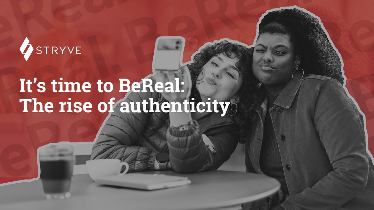 StryveMarketing's tweet photo. ⚠️Time to #BeReal!⚠️

Gone are the days of overproduced ads. In 2023, there's a desire for genuine content that connects with audiences deeper. 

Learn how you can use #authentic marketing to create a more trustworthy brand in our newest #blog 👇

https://t.co/MY8Q38qSrs https://t.co/cU3HbNDmAR