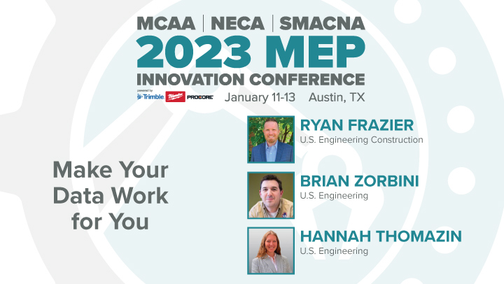 USEngineering's tweet photo. U.S. Engineering team members will be presenting at the January 2023 MEP Innovation Conference next week in Austin. Register today! #MEP23 https://t.co/oWo29dKHOP https://t.co/ZkCoUz5teK