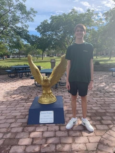 Michael Marcy--Sunshine State Scholar Winner!!  Each of Florida’s school districts selects their top 11th grade students in the areas of Science, Technology, Engineering or Mathematics (STEM). Michael was one of only 2 CCPS students selected for this honor!! #ccpssuccess