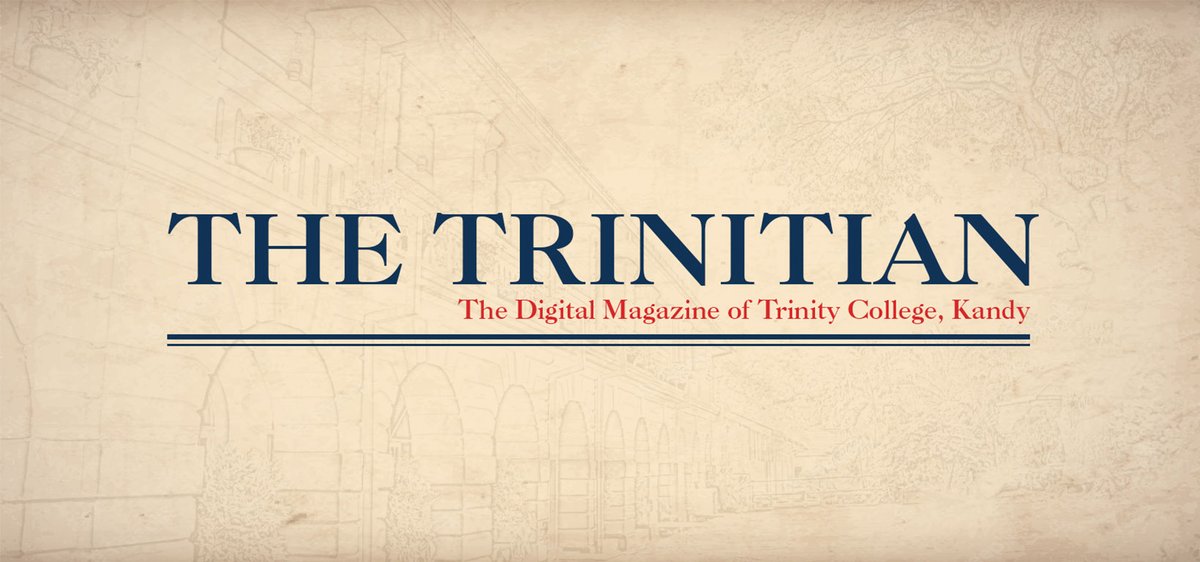TrinityColKandy's tweet photo. We are pleased to launch the 3rd Edition of THE TRINTIAN – The Digital Magazine of Trinity College, Kandy on our College Website.
Read more: https://t.co/VkjOyLoBF6
#trinitycollegekandy #thetrinitian #3rd #edition #digital #magazine #trinity #college #kandy #srilanka https://t.co/yLYktfJ15w