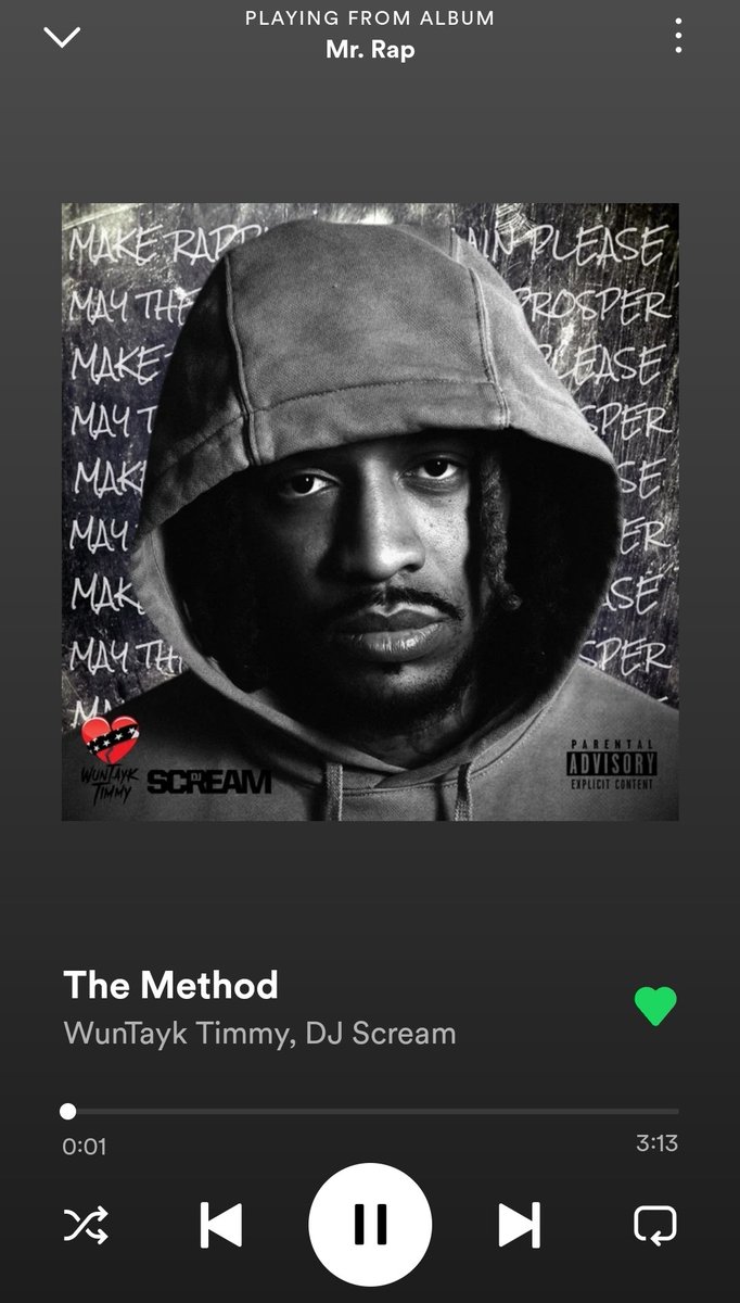 BTrainOf300FGE's tweet photo. Shoutout to @methodman 🐐🐐
"Don't run up on me sayin keep it real if you ain't supporting the real!!!"
@WunTaykTimmy @DJSCREAM - The Method 🥶🥶🥶🔥🔥🔥📈📈📈 #MrRap https://t.co/IcrADTbtBs