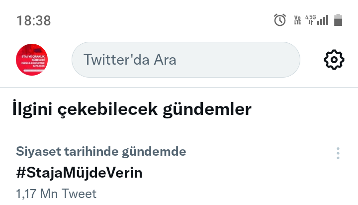 TolgaCoban1301's tweet photo. Bugün güzel ve yanlız ülkemin gene gündemi staj. Hadi bu isi çözün. Yüzler gülsün evlere şenlik gelsin.
@RTErdogan
@dbdevletbahceli
@meral_aksener
@kilicdarogluk
#StajaMüjdeVerin https://t.co/0nRXiOnXw7