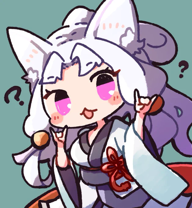 「ちゅわ?」 #東北イタコ 