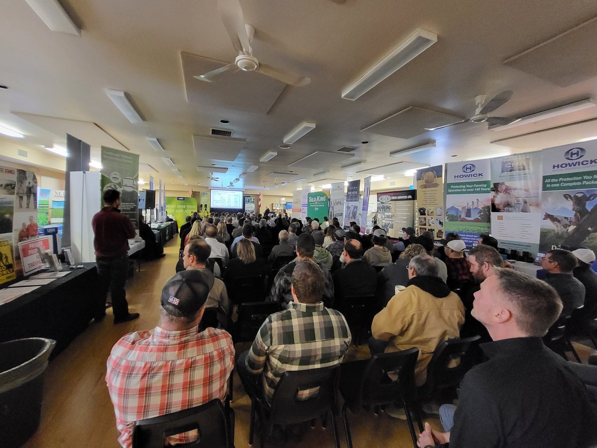 It is #Dairy day at #GBFW23. Fantastic turn out!