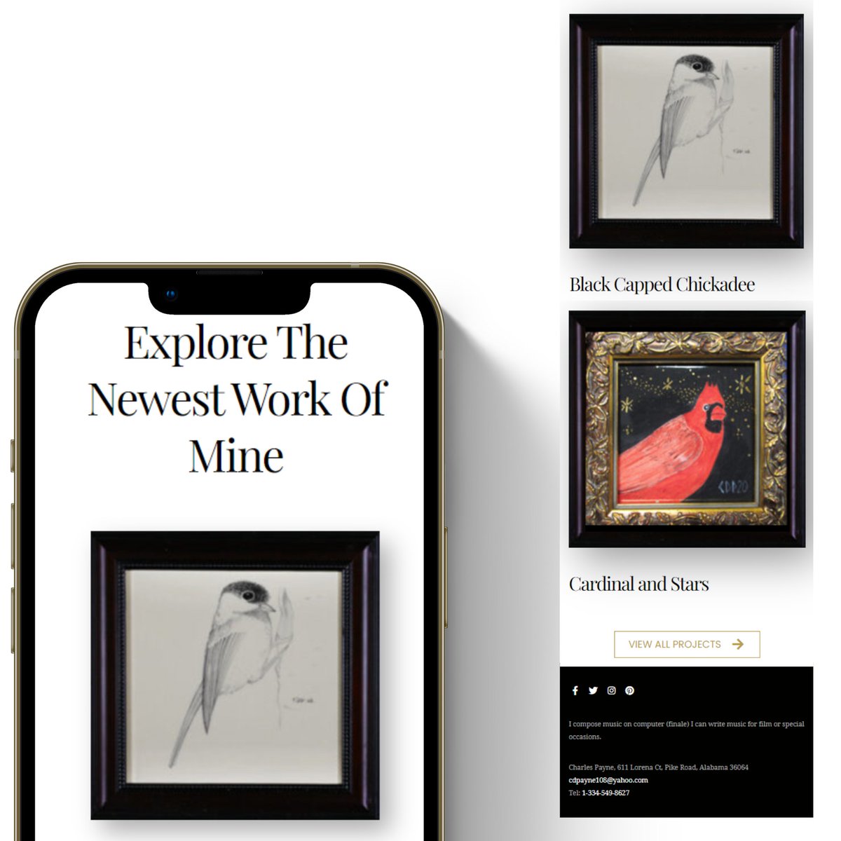 An artistic website starts with a lot of creativity, thought process and uniqueness, just like your art pieces!✨

#art #artist #artwork #arte #artoftheday #artistic #artsy #artofvisuals #artistsoninstagram #arts #artgallery #artists #artistsofinstagram #artlife #artlovers