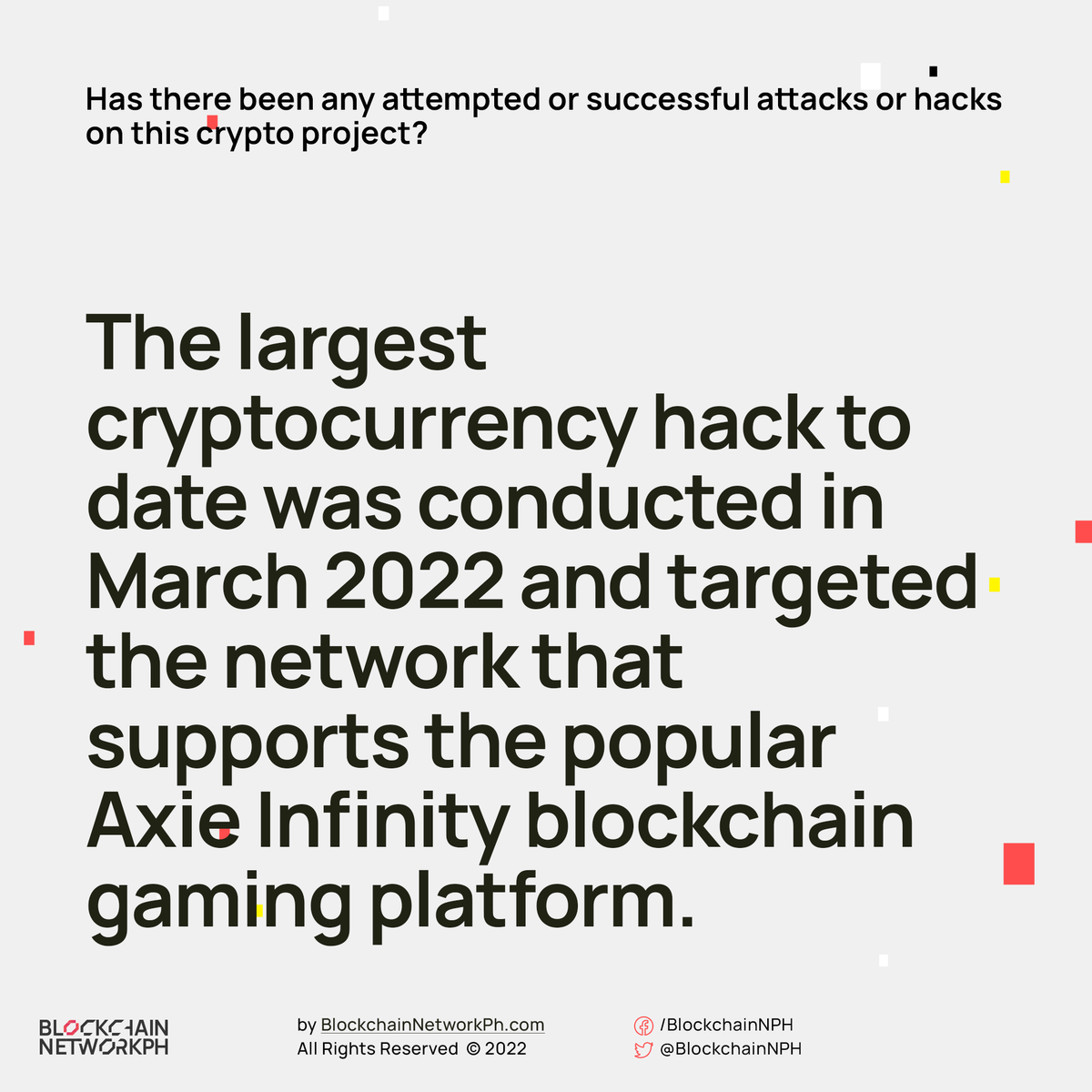 Connectweb3ph's tweet photo. π Crypto Tip #11
Have there been any attempted or successful attacks or hacks?
If so, how did the project react and survive afterward? βπΌ
#DYOR #BNP #bnphupdate #investingtips #investing101 #CryptoPH
Here's how ππΌ https://t.co/aPQTZvZFTG