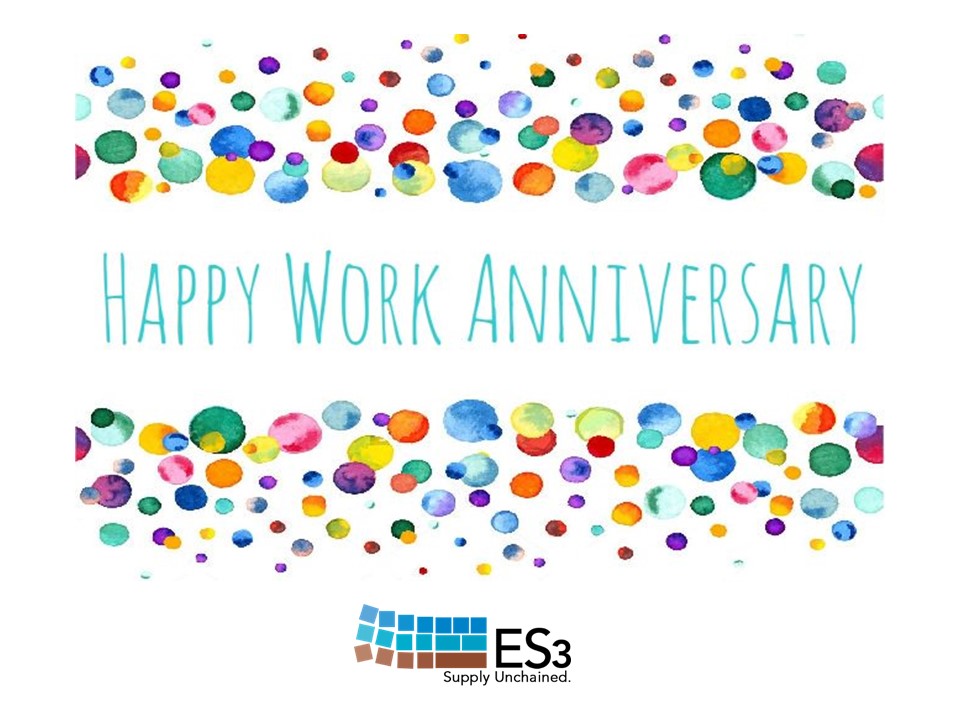 ES3llc's tweet photo. Congratulations to our ES3 and C&amp;S Associates who celebrate Milestone Service Anniversaries during the month of January! 
5 years: Luis Vale, Manuel Santana
10 years: Crystal Peters
15 years: Richard Beekler
20 years: Michael Moya, Mark Blackburn, Morris Sherman https://t.co/x1lfCz4fzn