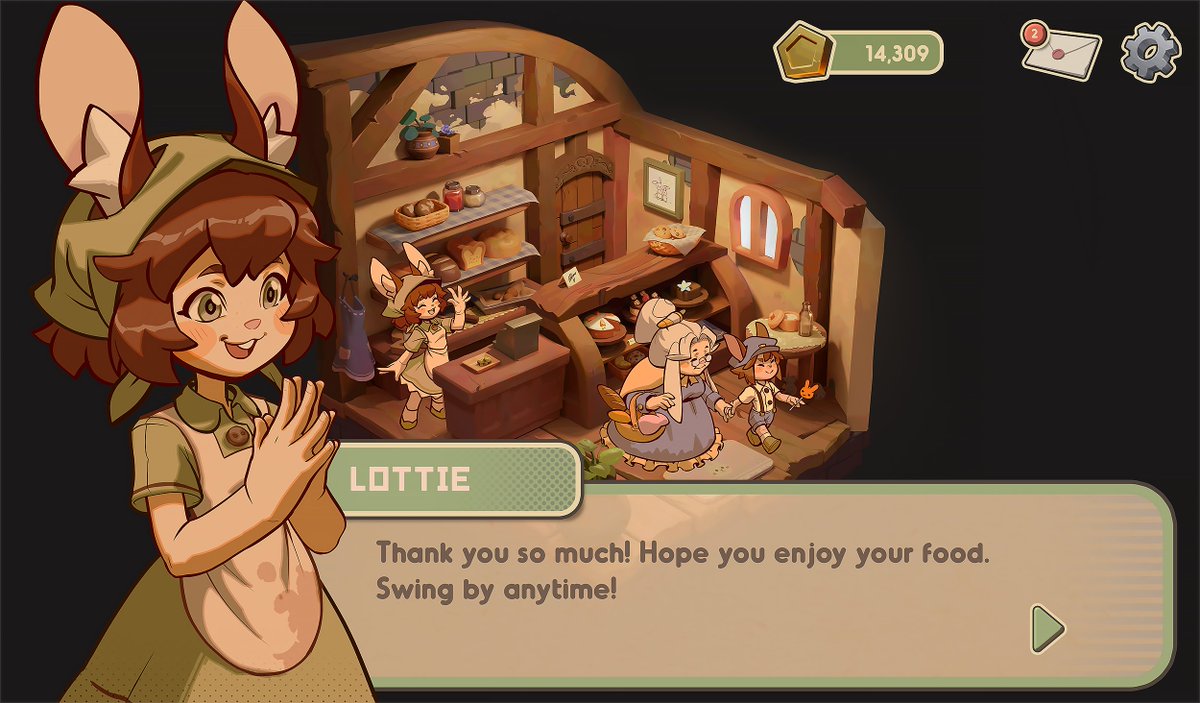 pixelcr0wn's tweet photo. Happy new year (of the rabbit!) Been working on my personal project, cottontale. 🐇🧡 https://t.co/chJJKqPeBa