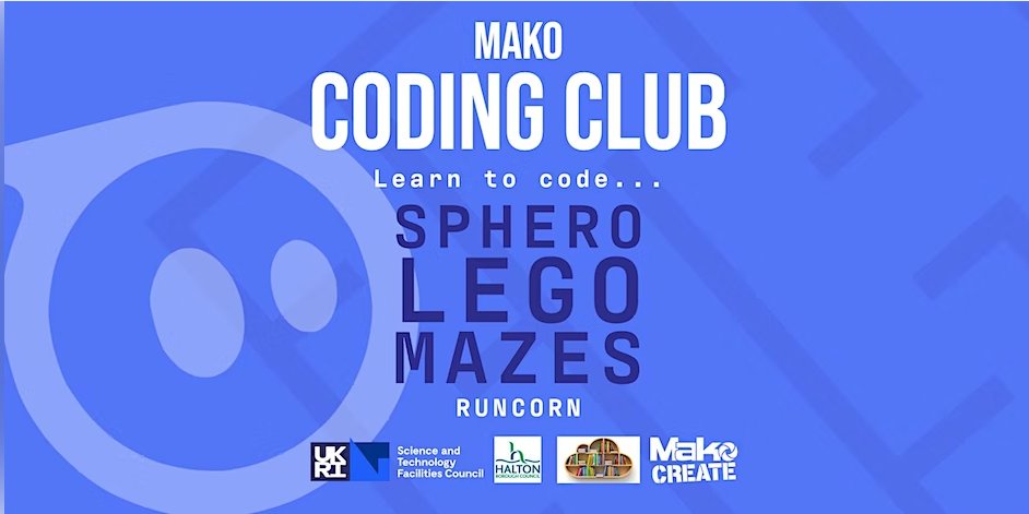 DaresburyLab's tweet photo. January’s Coding Club is about Spheros – robotic balls  which you will code and guide around a Lego maze.  
🟢19 January, 16:30 
🟢Grangeway Youth &amp; Community Centre, WA7 5HA  
🟢Halton residents aged 10-16  
🟢No coding experience required 

Book here 👉 https://t.co/pd6Z9L4Zce https://t.co/0Rz5YZGISR