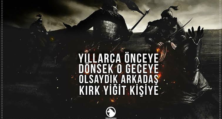 Sedatesendemir's tweet photo. @AlperCaglar kürşad ve kırk çerisini görsek bize yeter https://t.co/M9S2DV5KOH