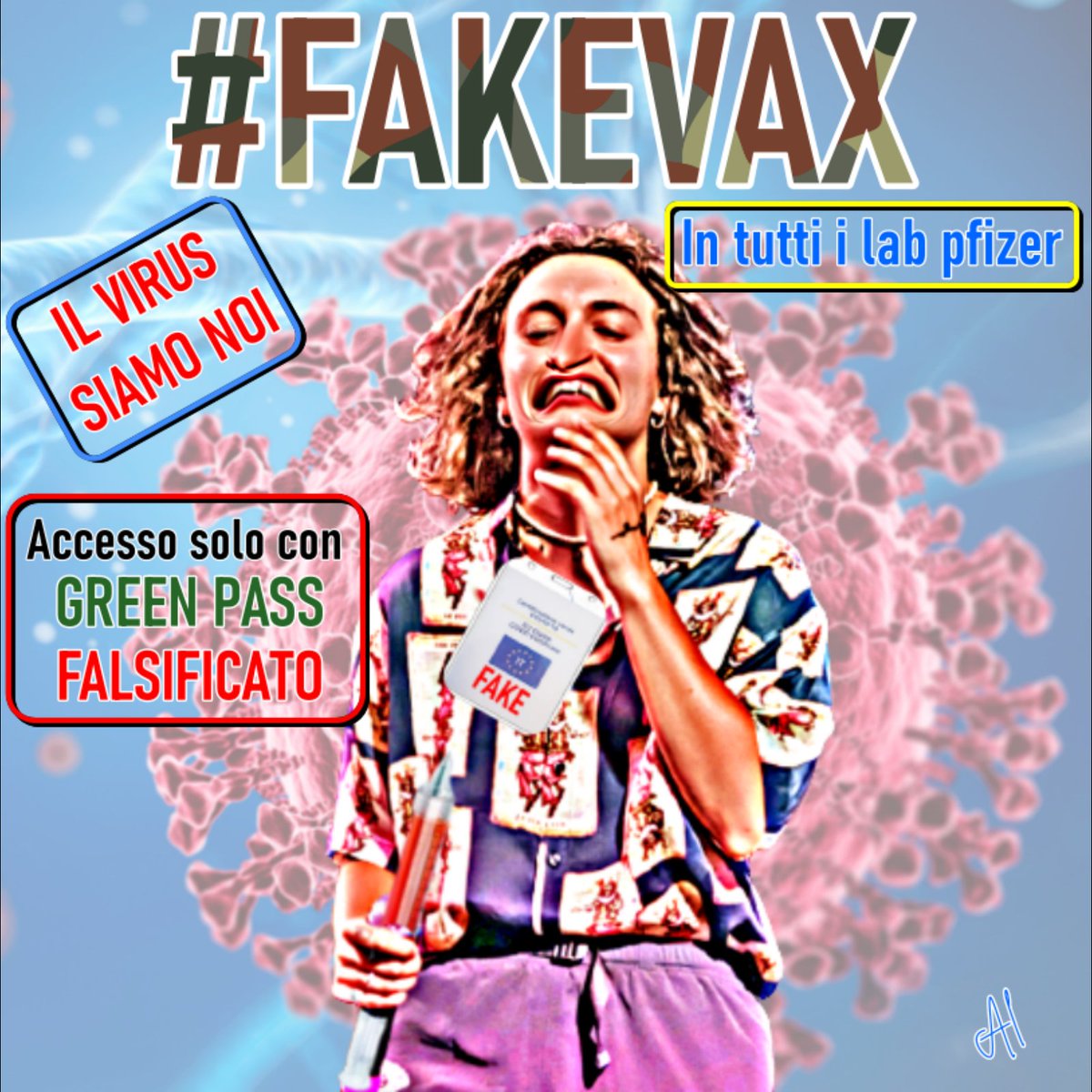 AlPacifista's tweet photo. @RobbyDreamer I prossimi concerti, tutti con accesso limitato ai possessori di #greenpassFALSIFICATO

#fakeVAX #fakeGreenPass https://t.co/Iwi4tlUJNQ