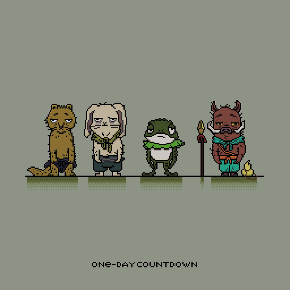 WorldView_85's tweet photo. #pixelart #ドット絵 
🥱🥱🥱🥱 https://t.co/zqZVq8Hbeb