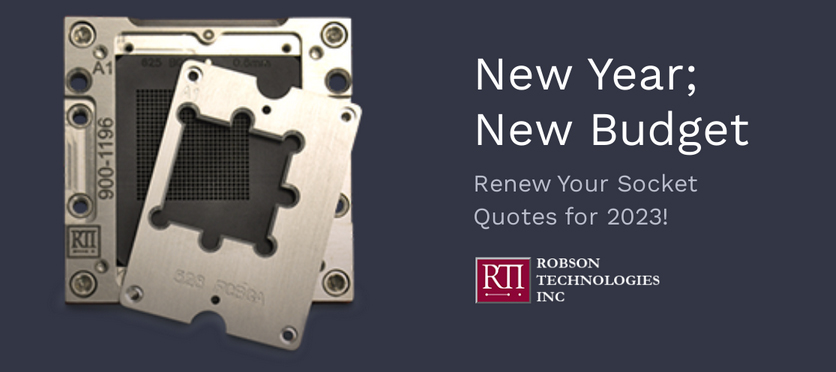 New projects already hitting your desk? RTI is here to help! - mailchi.mp/b3cd611403d5/n… #2023 #newyearnewyou #semiconductor #chiplets #testsockets