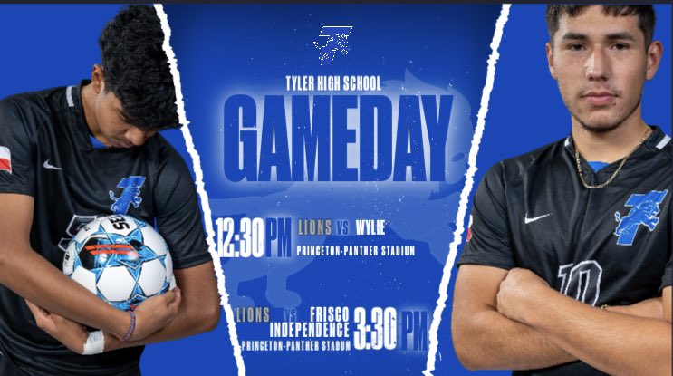 Opening Day! 
<a href="/TylerHighLions/">Tyler High School</a> <a href="/TylerISD_Ath/">Tyler ISD Athletics</a> @LethalSoccer #MoC5 #SomosLeones #LionsPride