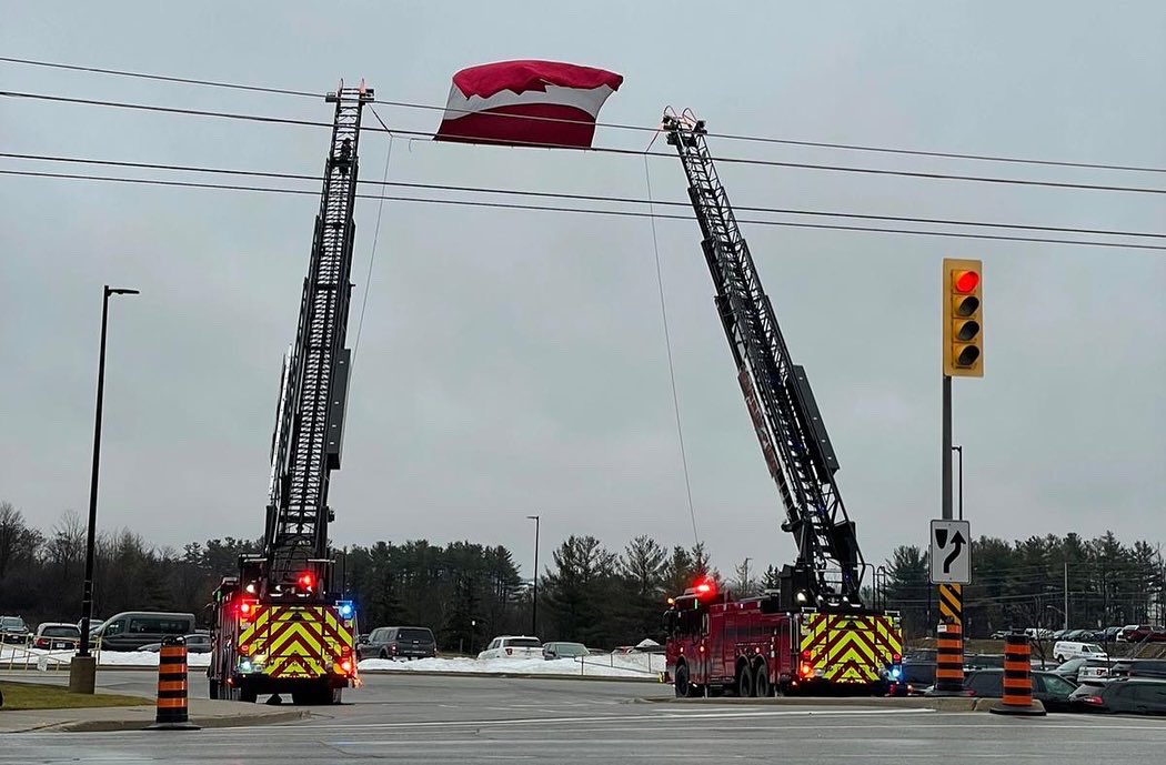 OWLECanada's tweet photo. Rest In Peace and love forever, Cst Greg Pierzchala. You will always be in our hearts, brother. 💙 #hero #ultimatesacrifice #heroesinlife #brotherinblue #funeral #policefuneral #foreverinourhearts #police https://t.co/dCMkZa8a6D