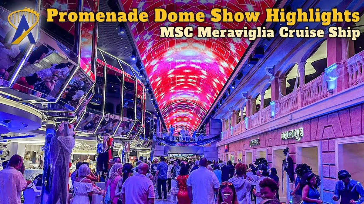 Attractions Magazine on Twitter "Look up! Promenade Dome Show